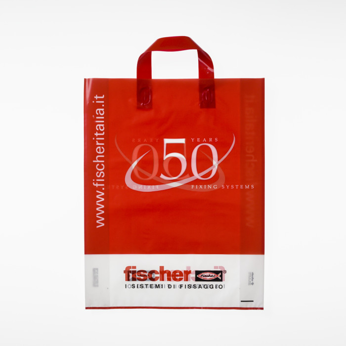 Shopping bag plastica personalizzata