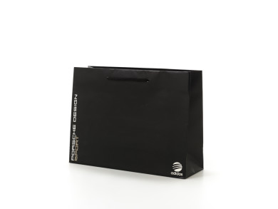 Shopping bag personalizzata 36x12x27 H - Carta patinata 190 gr. - plastifica opaca - Stampa 2 colori fondo pieno - maniglia corda ppl cm 50